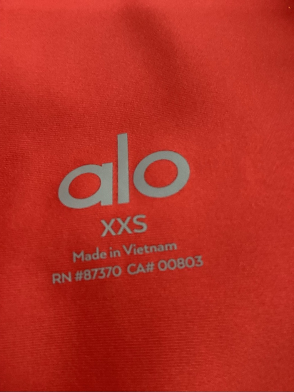ALO Yoga High Waist Airlift Shorts Coral/Orange BNWOT